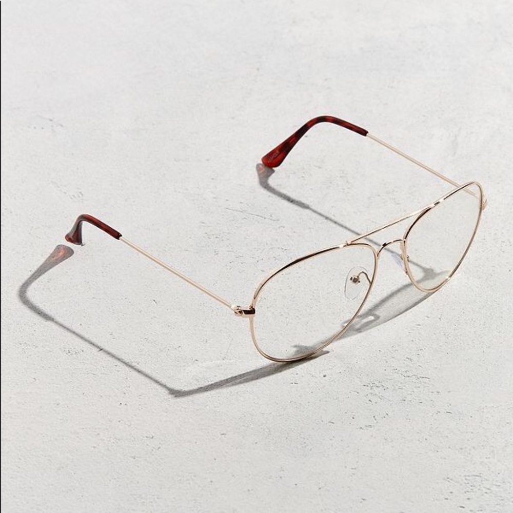 Urban outfitters clear aviator frames